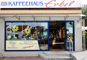 eingang caffee erbel